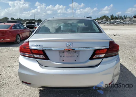 2015 Honda Civic Lx из США, поврежденный, VIN 19XFB2F56FE021776